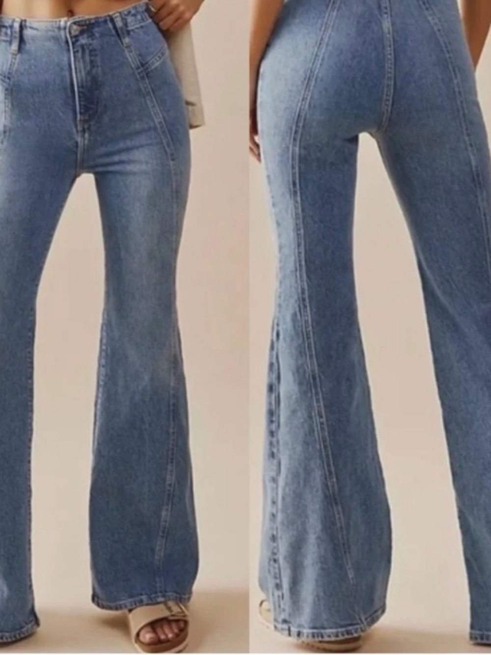 We The Free Florence Flared Jeans. Size 28.